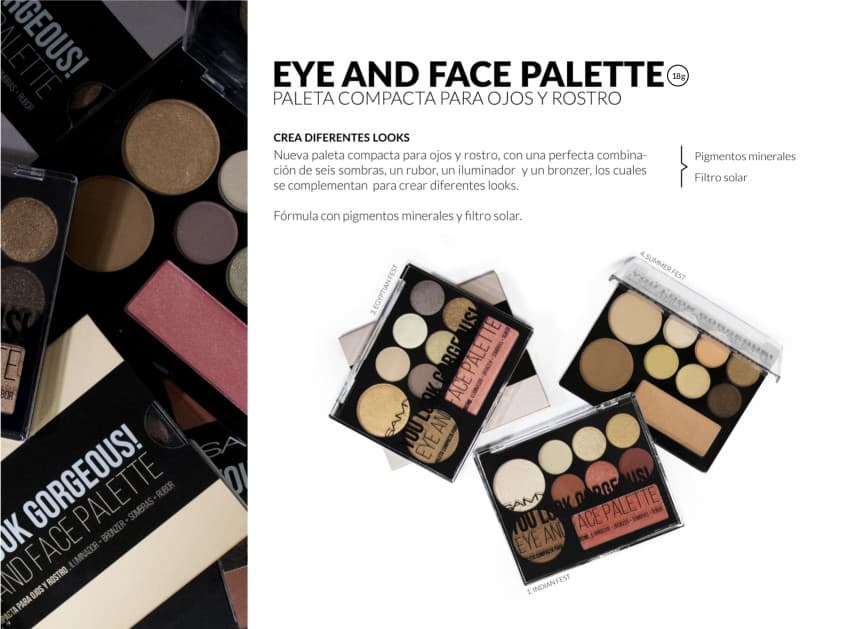 SAMY EYE AND FACE PALETTE