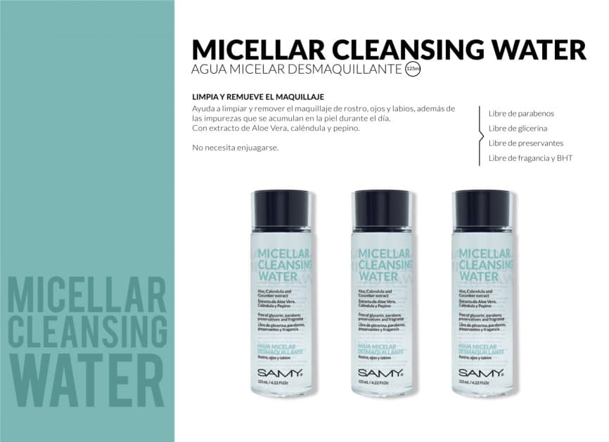 SAMY MICELLAR CLEANSING WATER