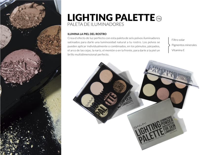 SAMY LIGHTING PALETTE